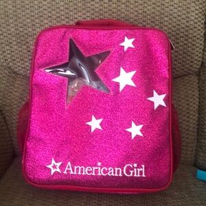 American Girl suitcase/backpack